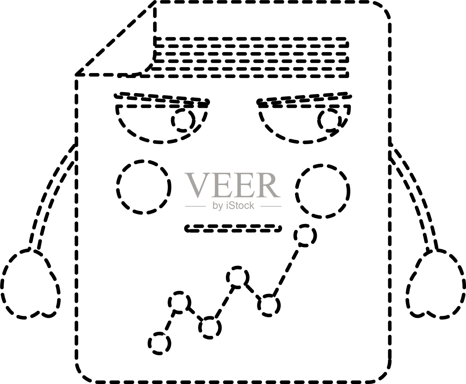 愤怒图表卡哇伊图标图像设计元素图片