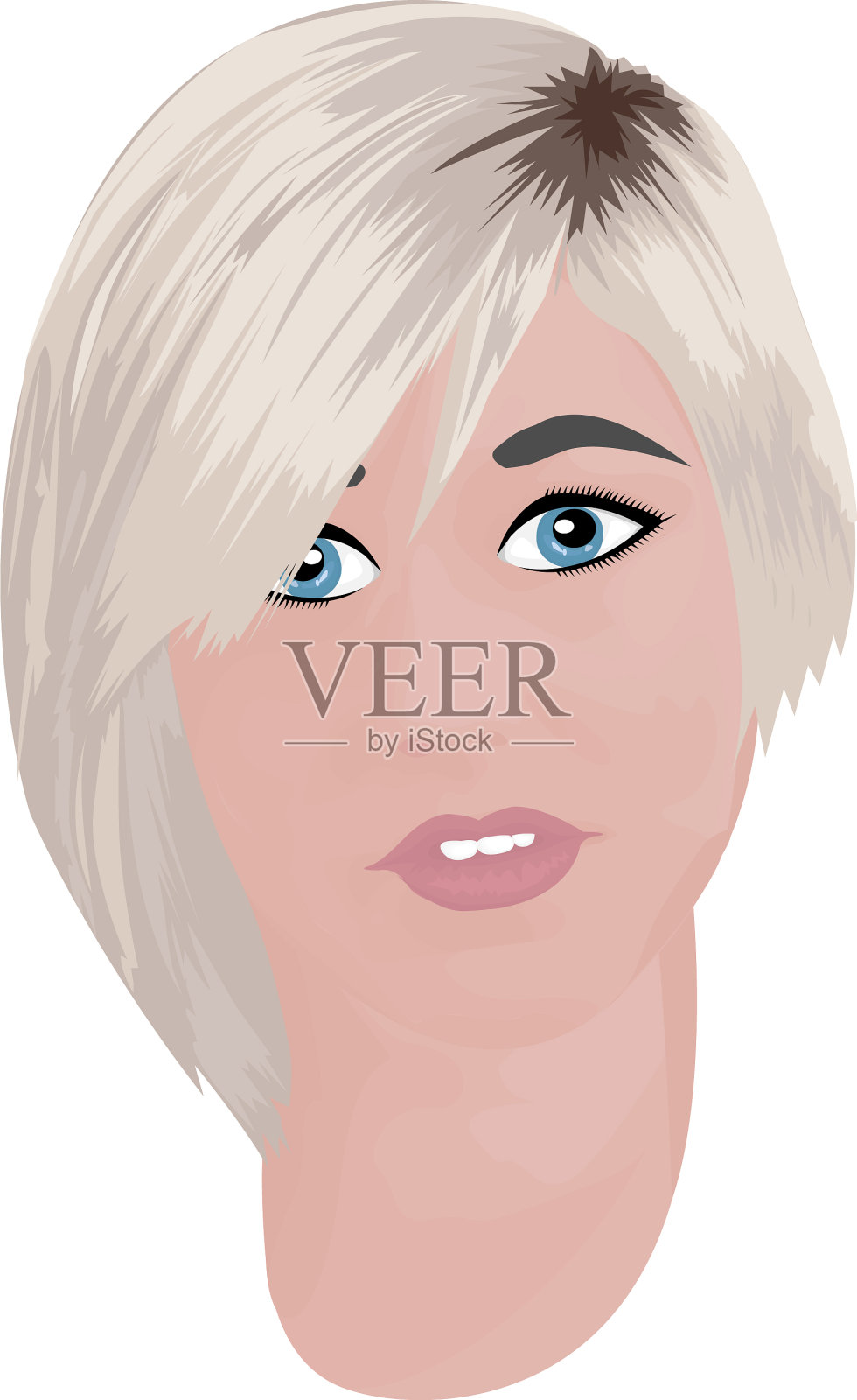 鲍勃发型设计元素图片