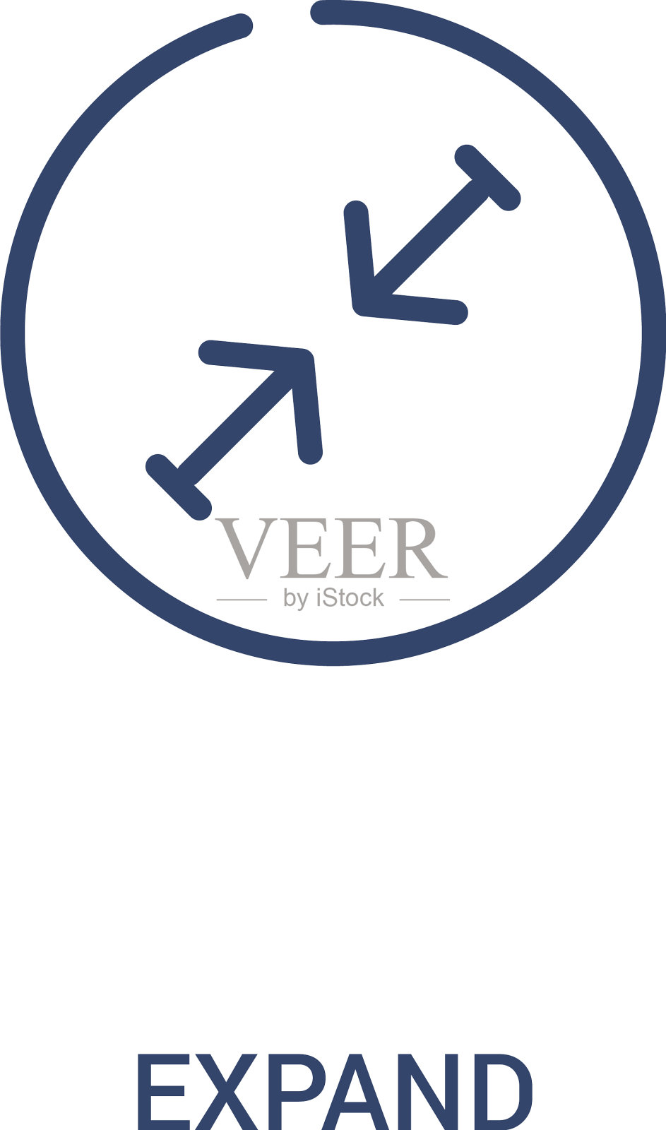 扩展概念2彩色图标简单的线元素图标素材