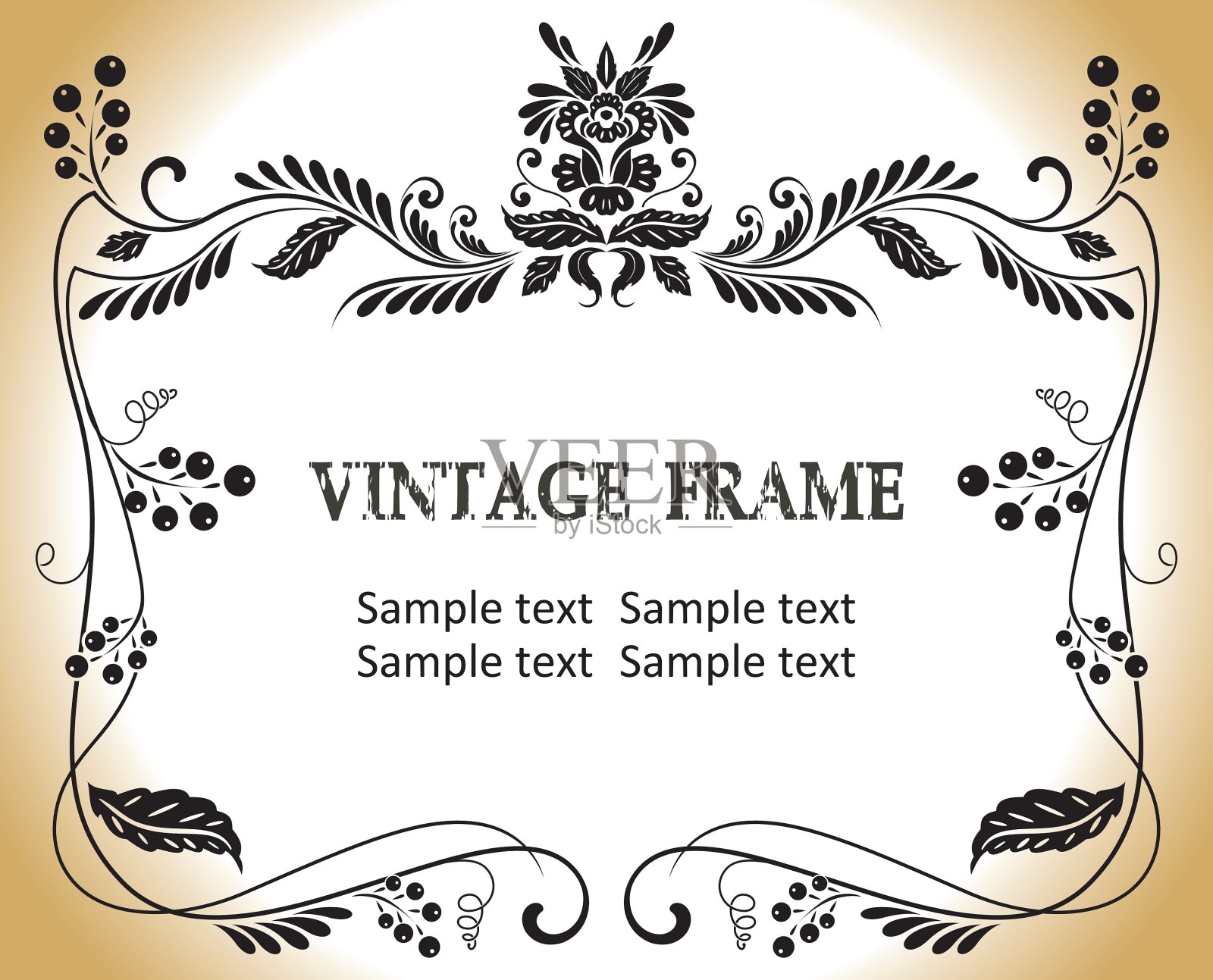 的框架插画图片素材