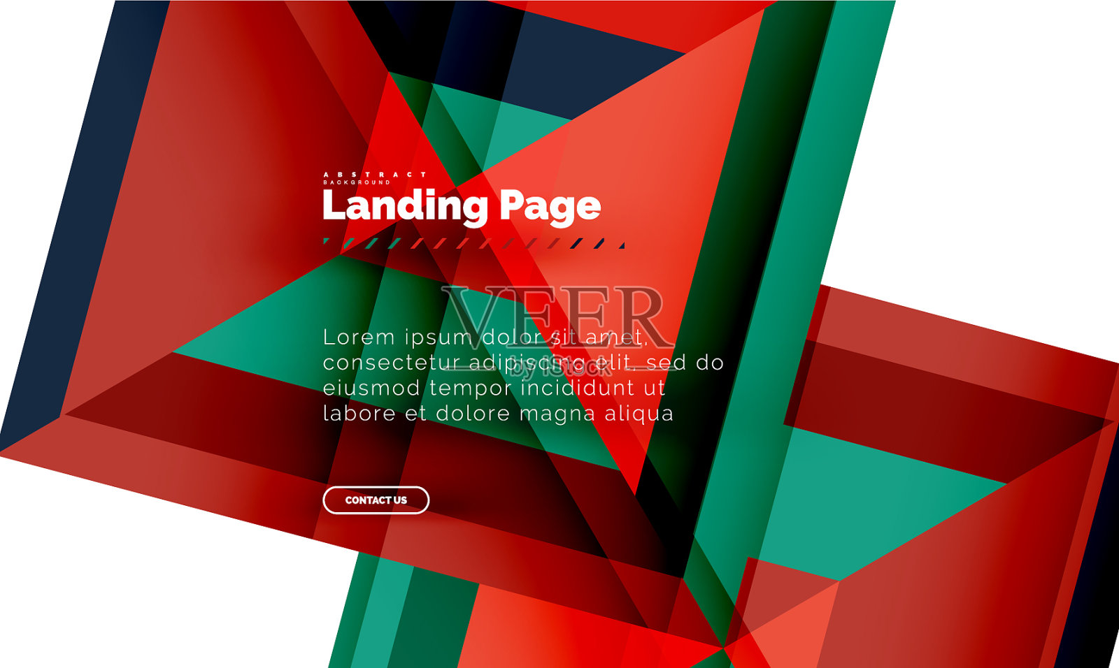 正方形形状几何抽象背景设计元素图片