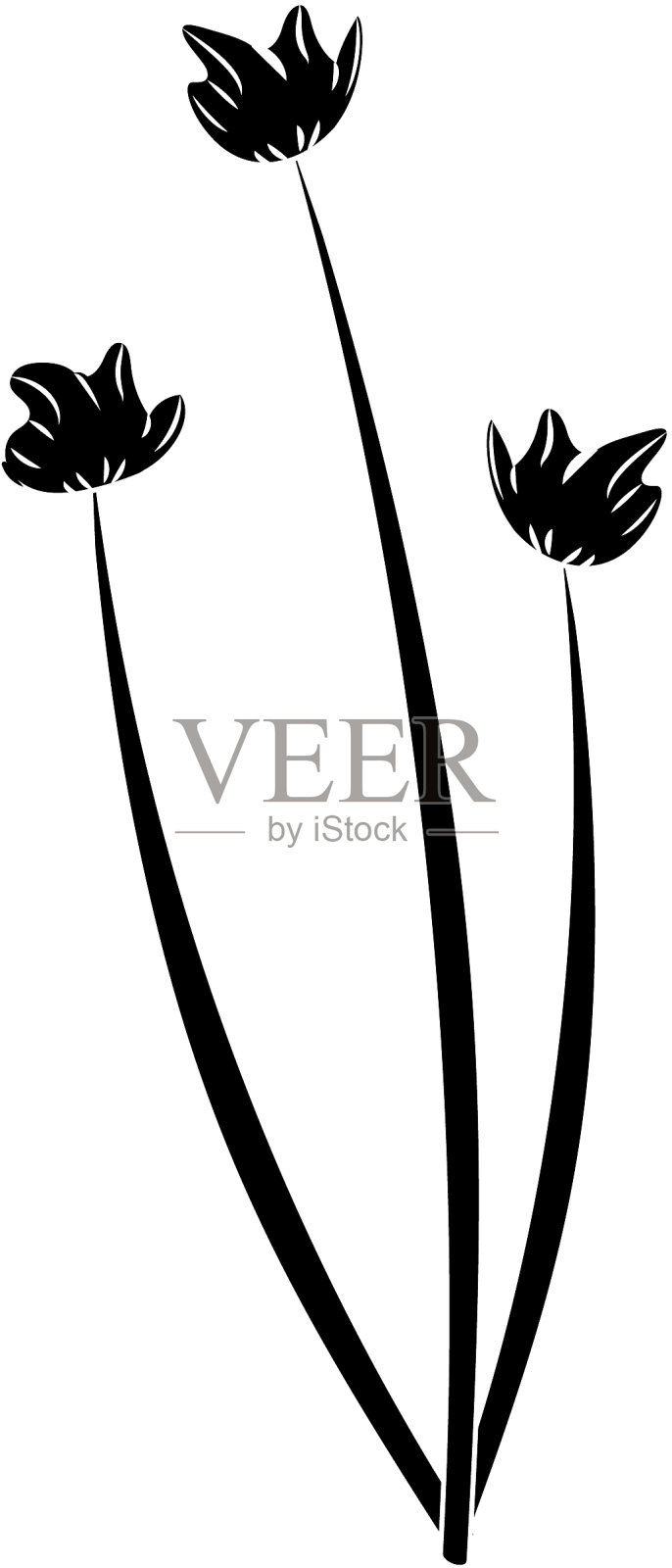 外形美丽的草本植物与有机成分设计元素图片