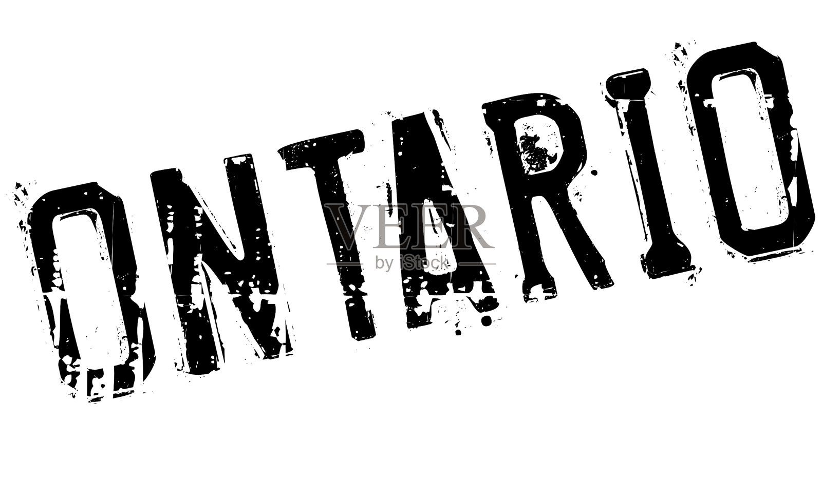 安大略邮票橡胶垃圾设计元素图片