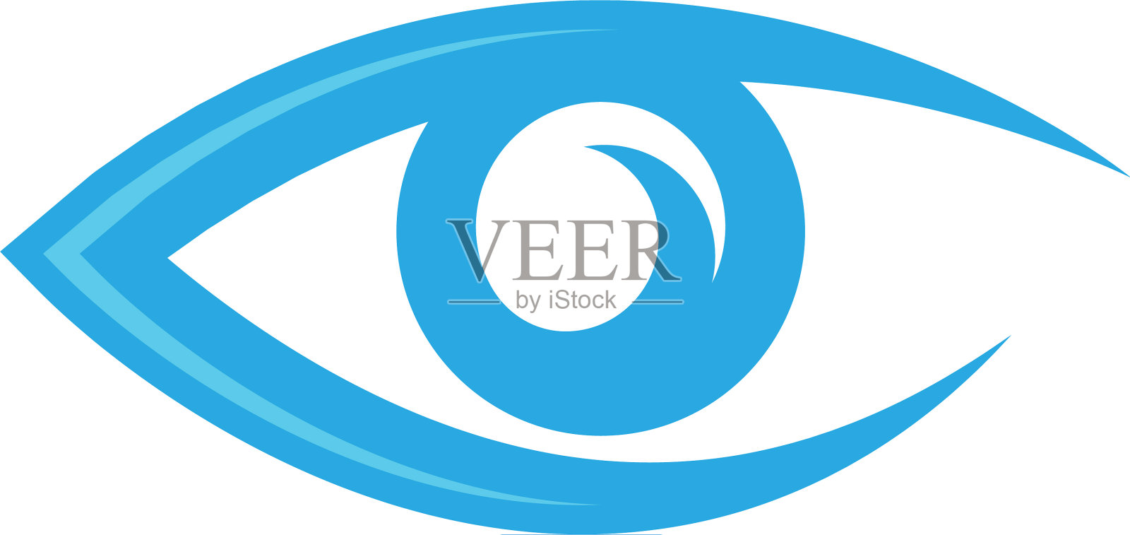 眼部护理标志设计设计元素图片