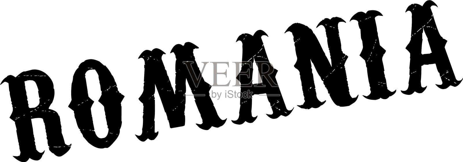 罗马尼亚橡皮图章设计元素图片