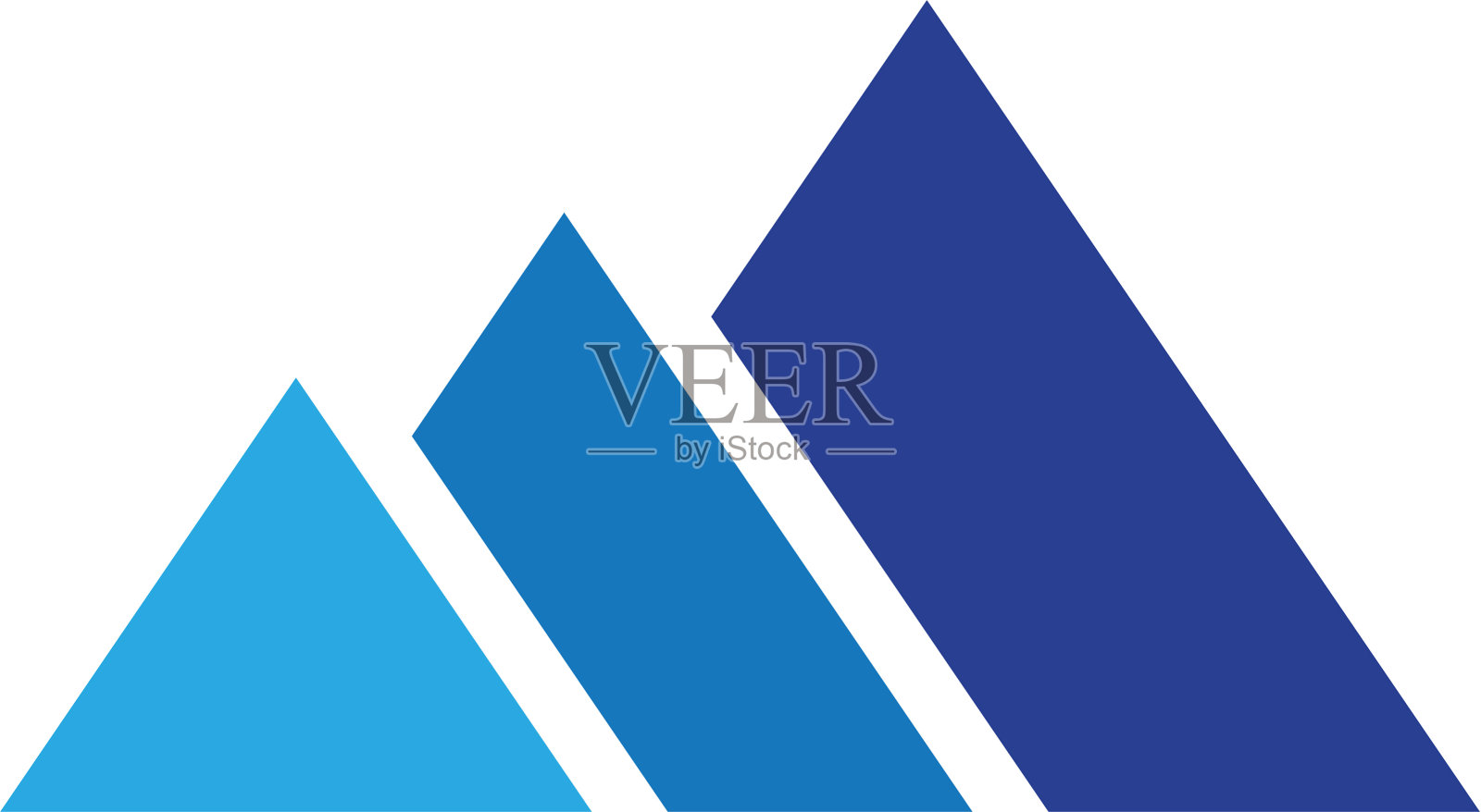 山形图标标志模板设计元素图片