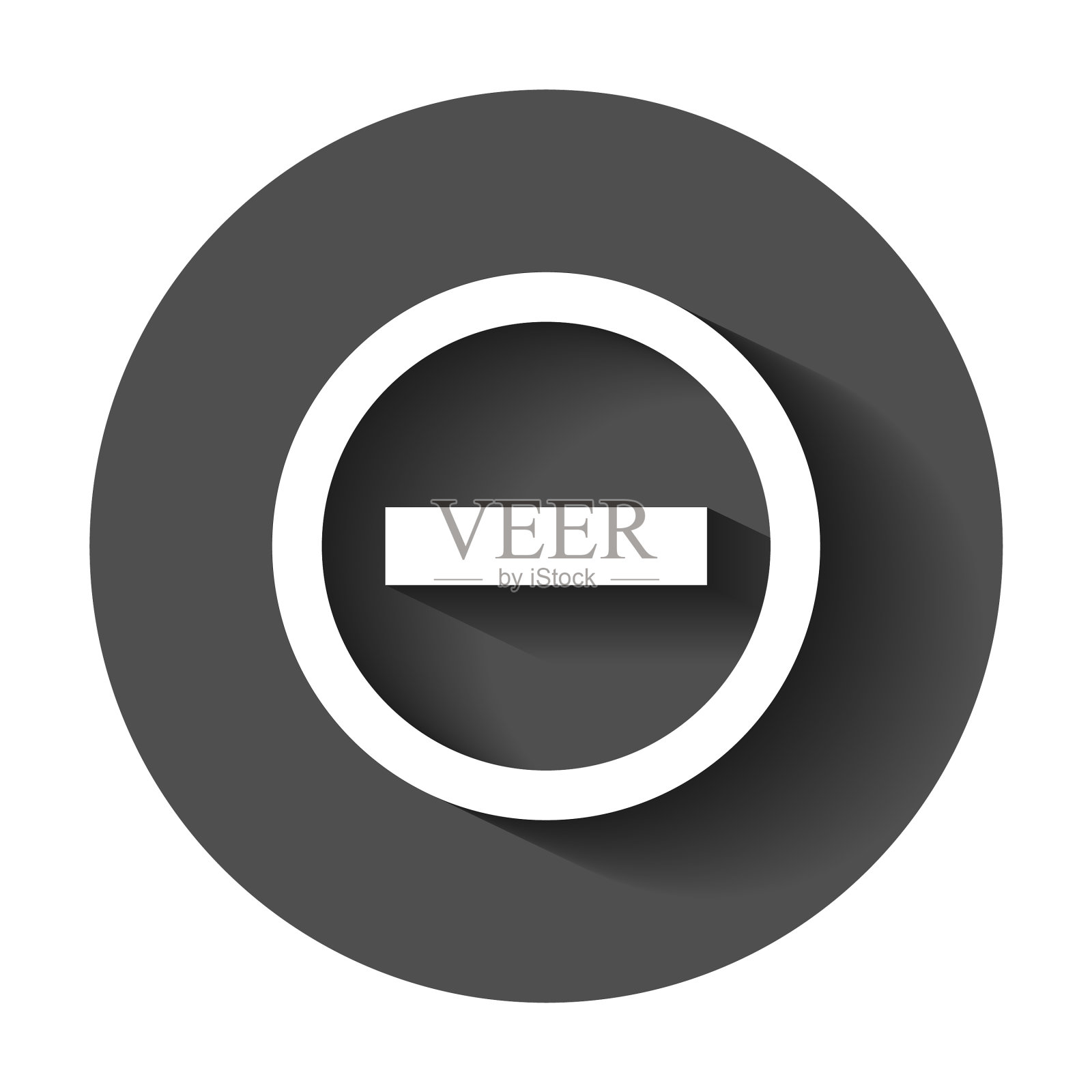 停止标志图标在平面风格的危险标志图标素材