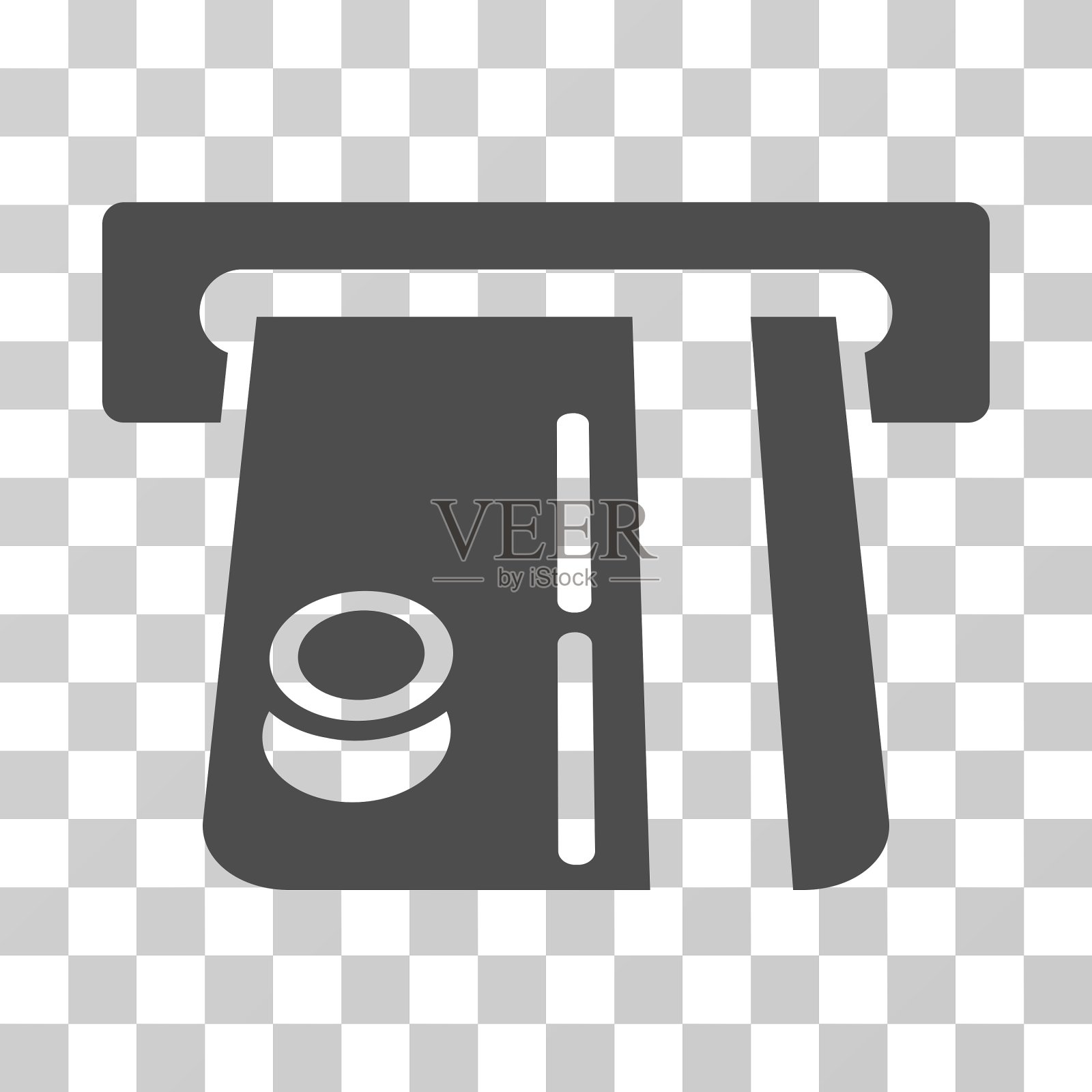 银行终端图标图标素材