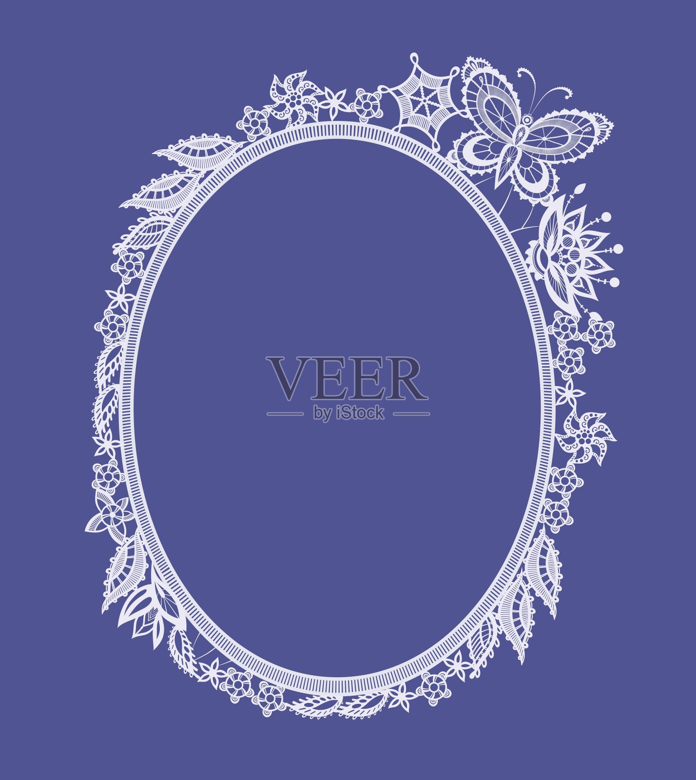 框架元素抽象花边插画图片素材