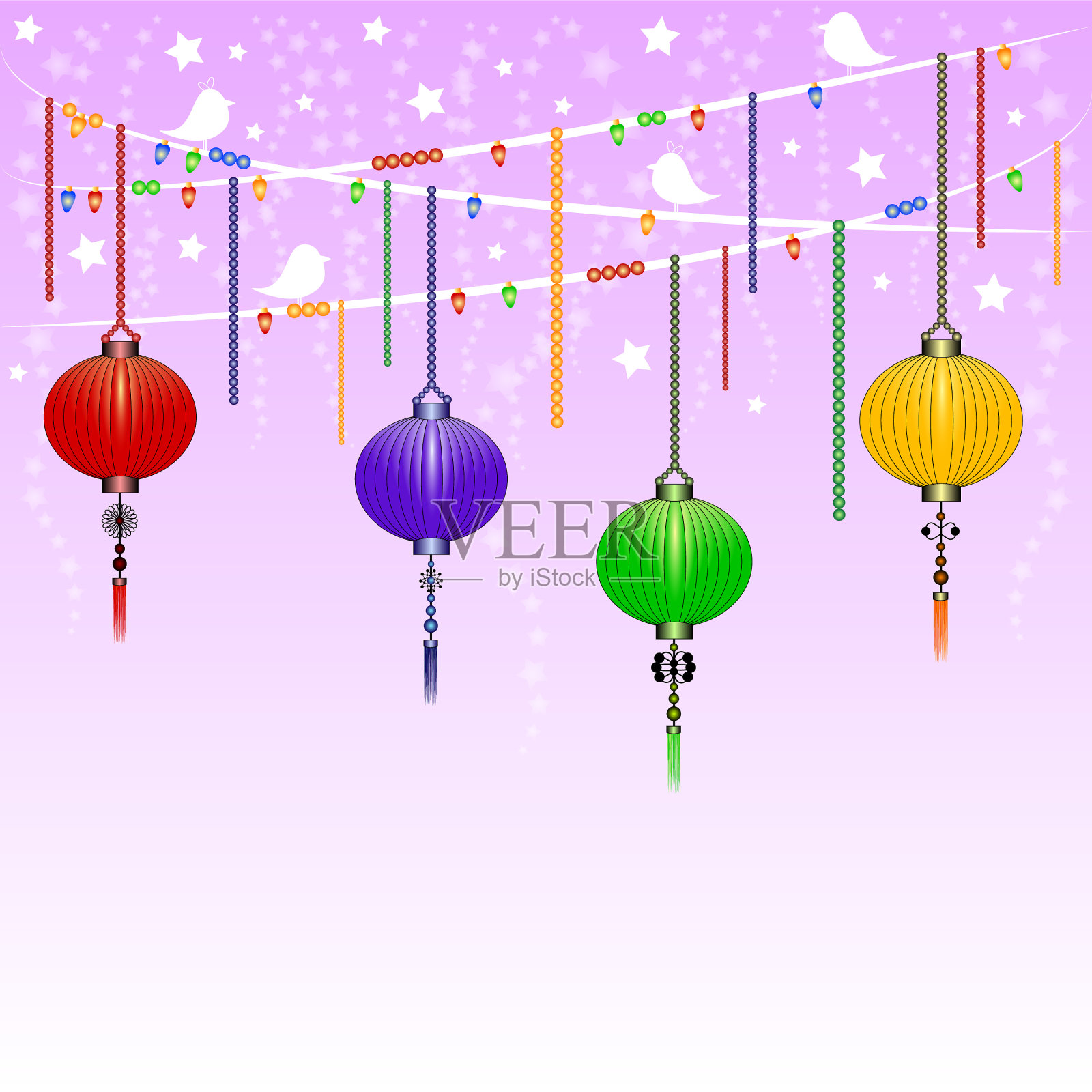 中国背景插画图片素材