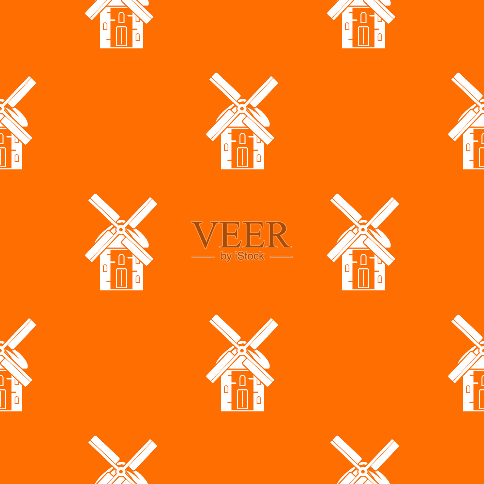 机模式无缝插画图片素材