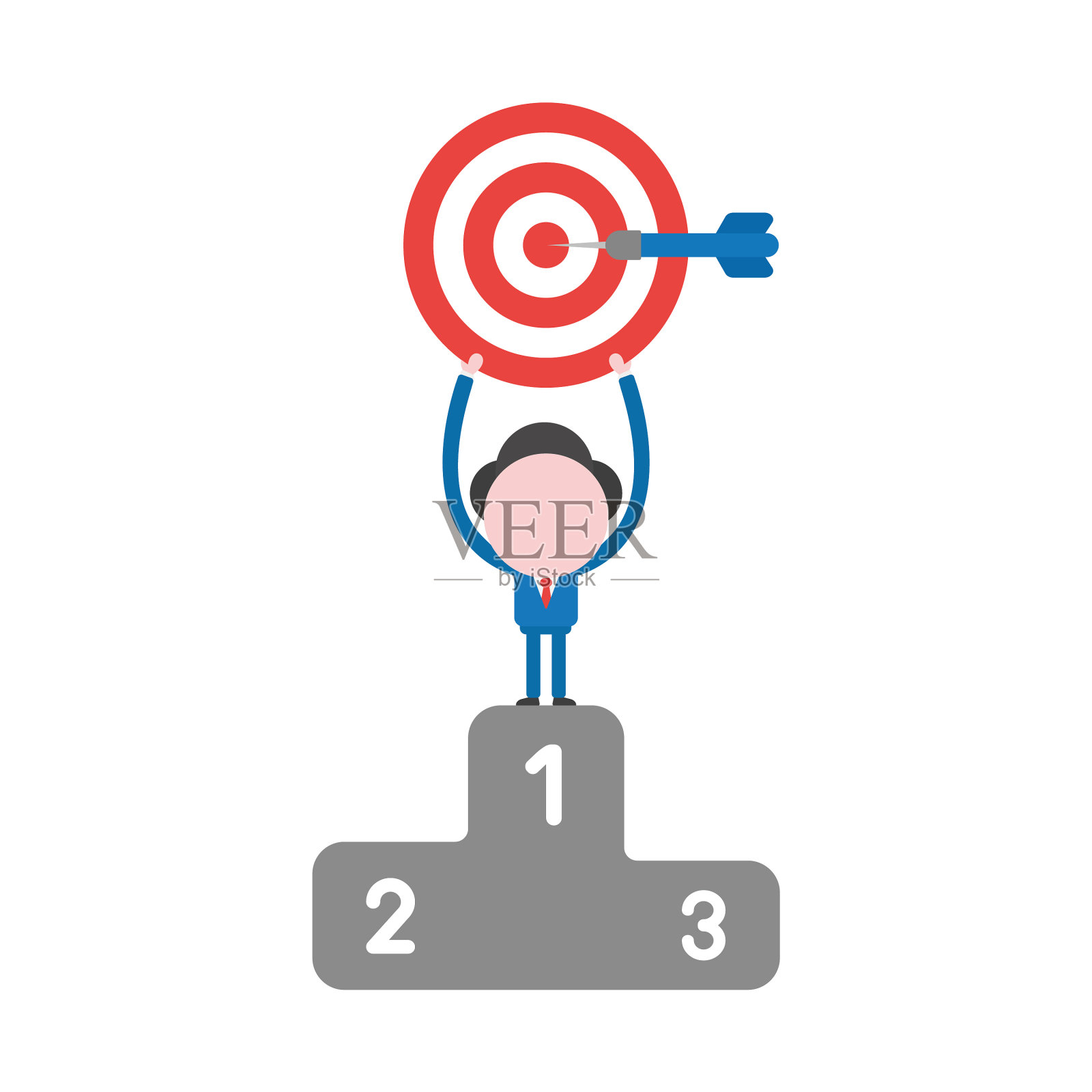 以商人的性格傲视众望设计元素图片