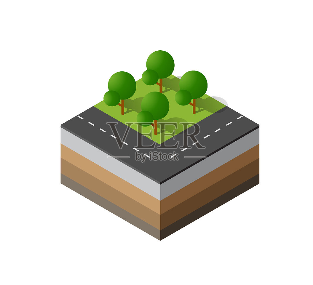 三维图标生态自然设计元素图片