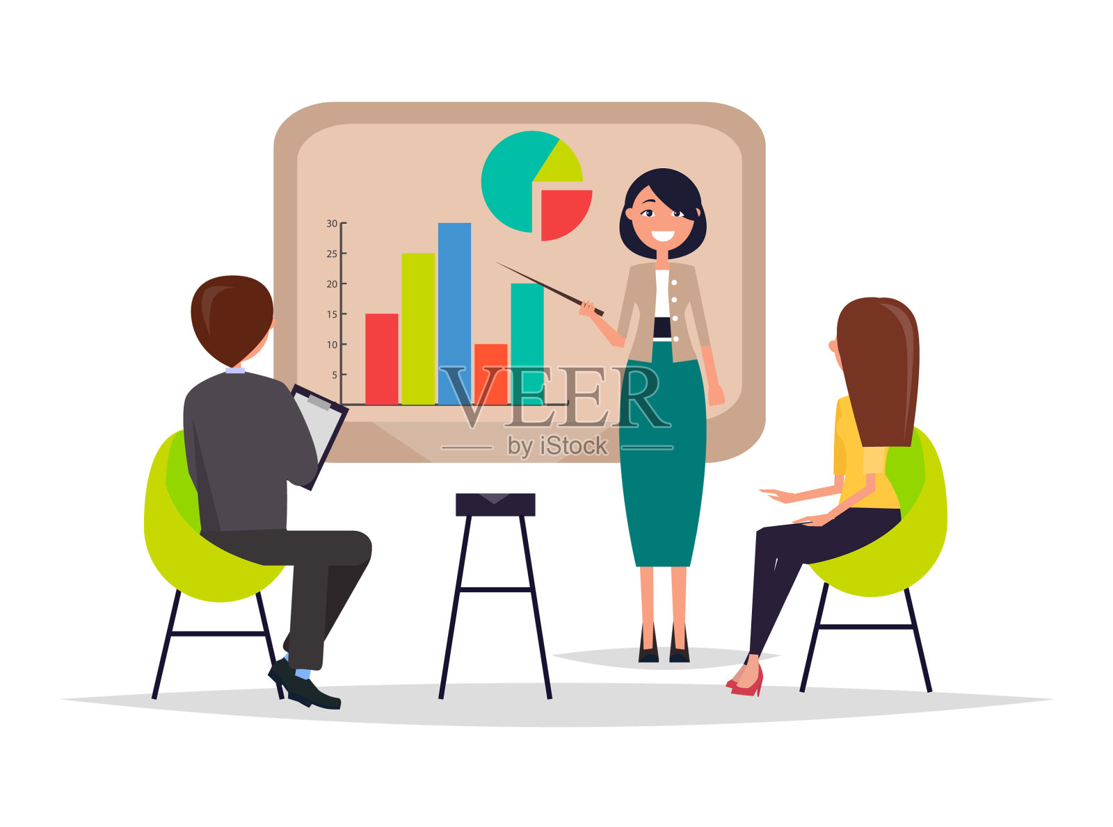 商务会议演讲设计元素图片