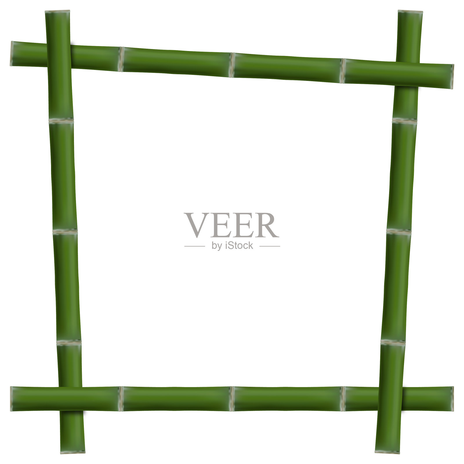 空空的竹竿架设计元素图片