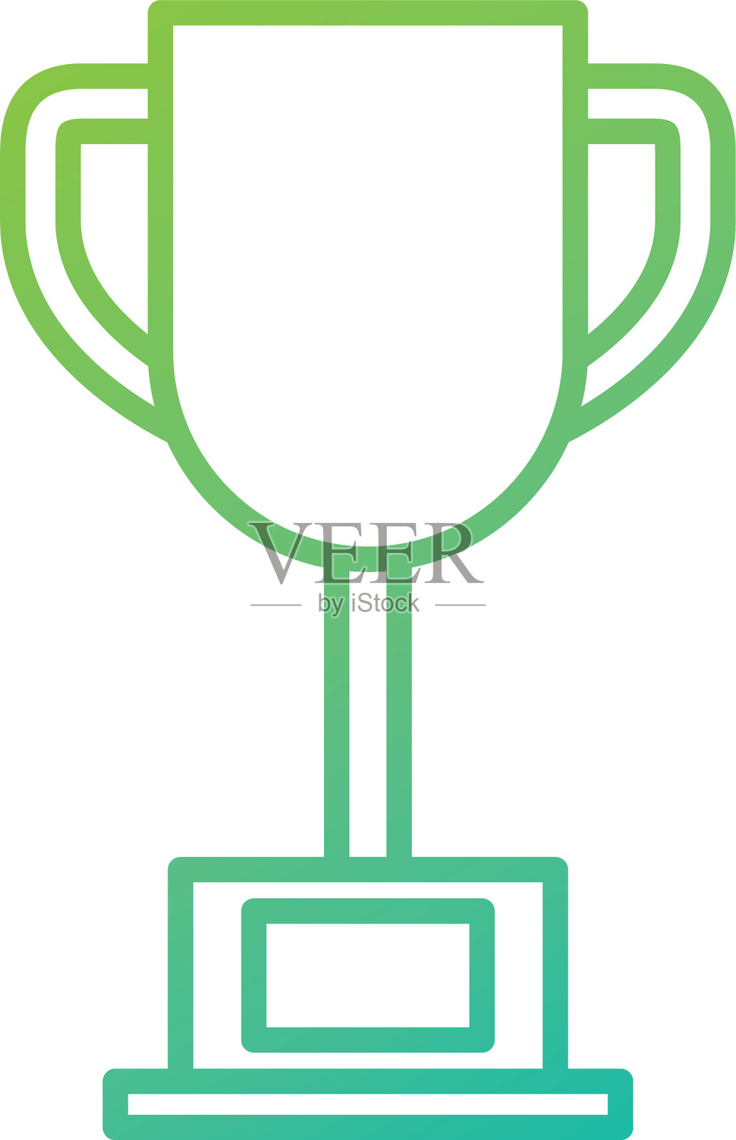 商业锦标成功进步赢家插画图片素材