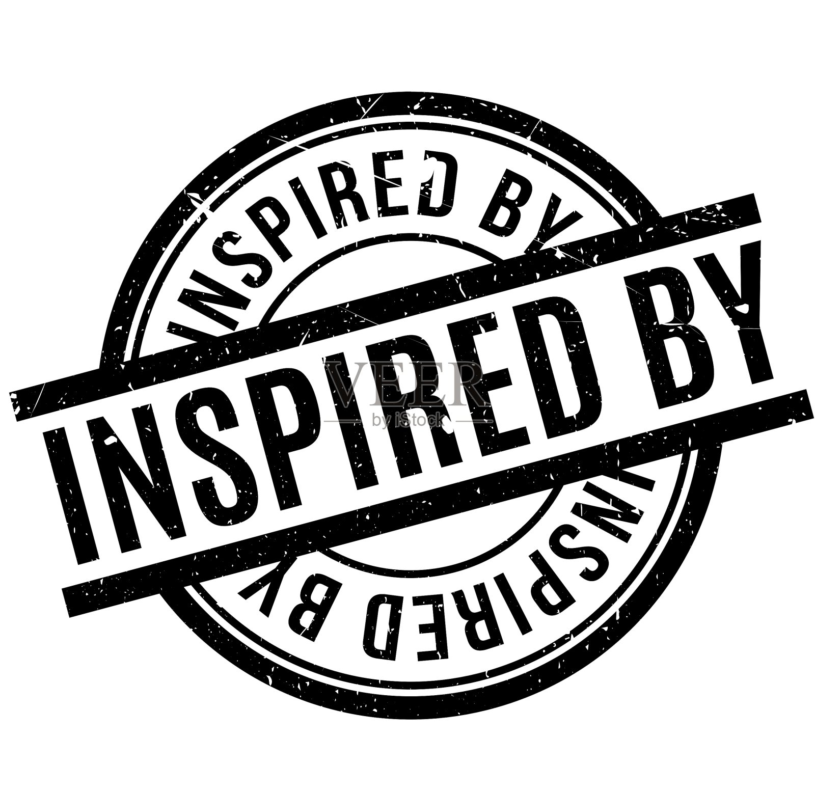 灵感来自橡皮图章设计元素图片