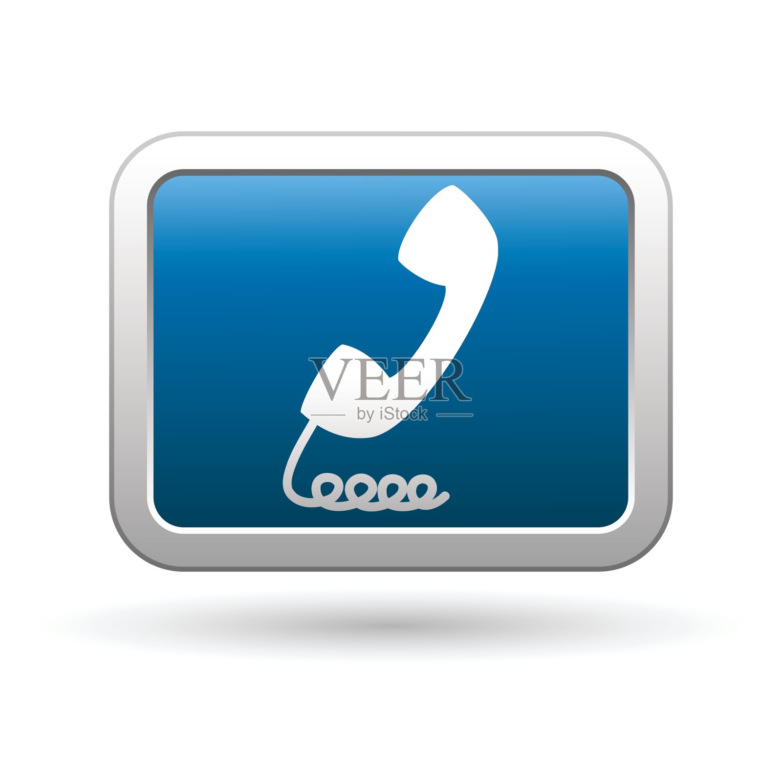 听筒图标设计元素图片