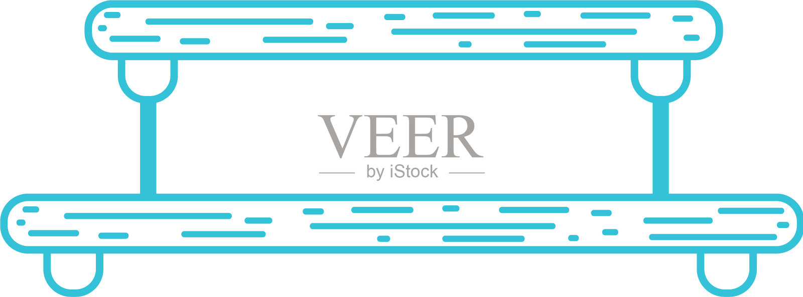 线条优美的金属架子造型设计设计元素图片