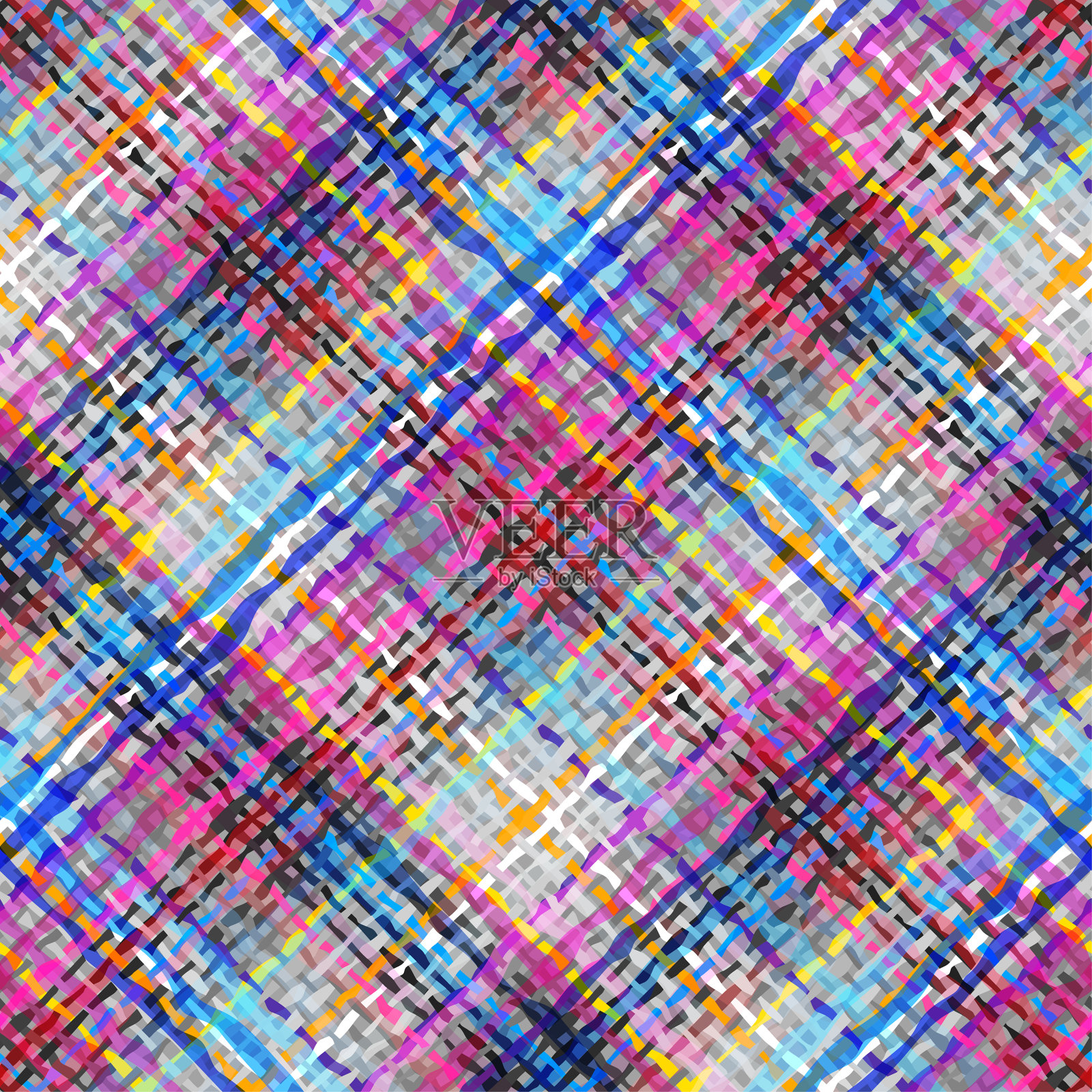 几何抽象模式插画图片素材