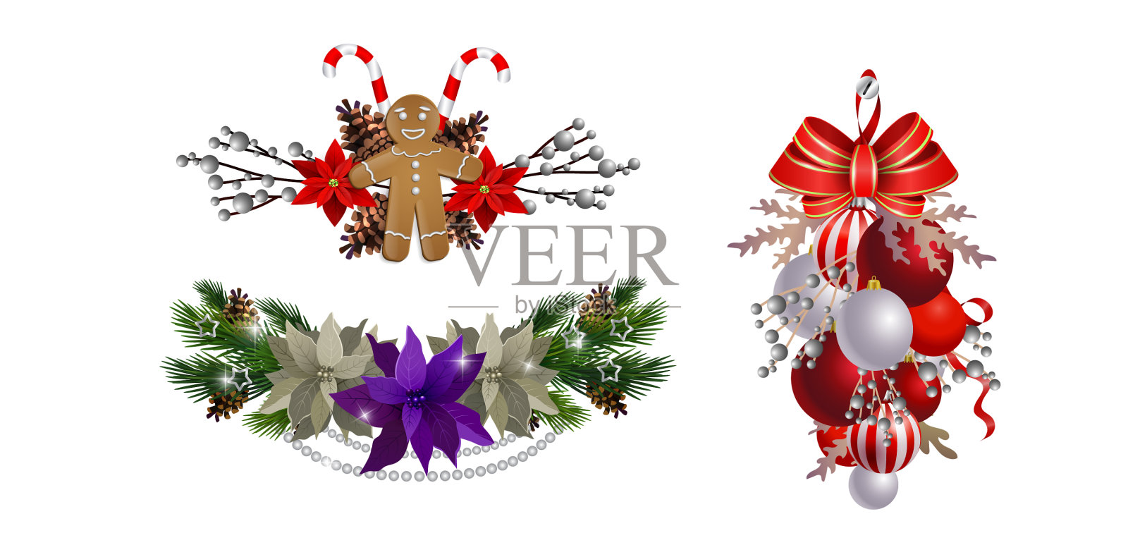 圣诞元素为您的设计设计元素图片