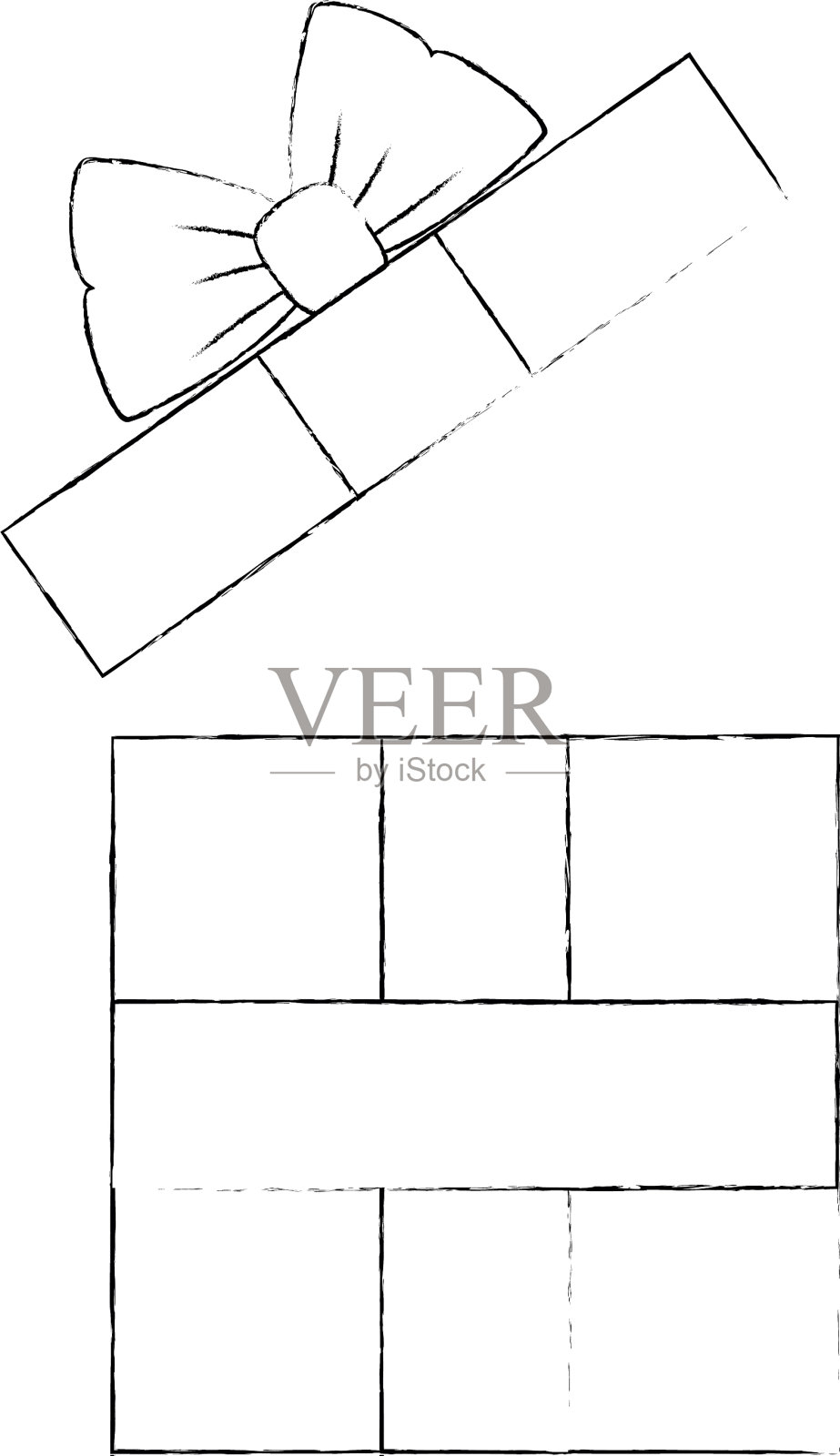 可爱的礼物盒设计元素图片