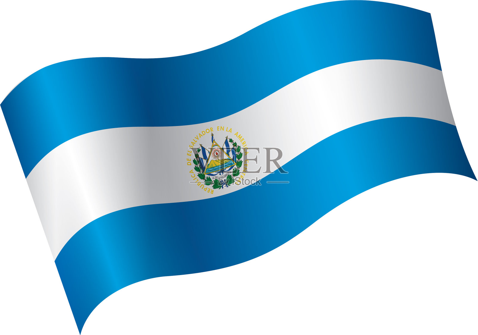 萨尔瓦多国旗设计元素图片
