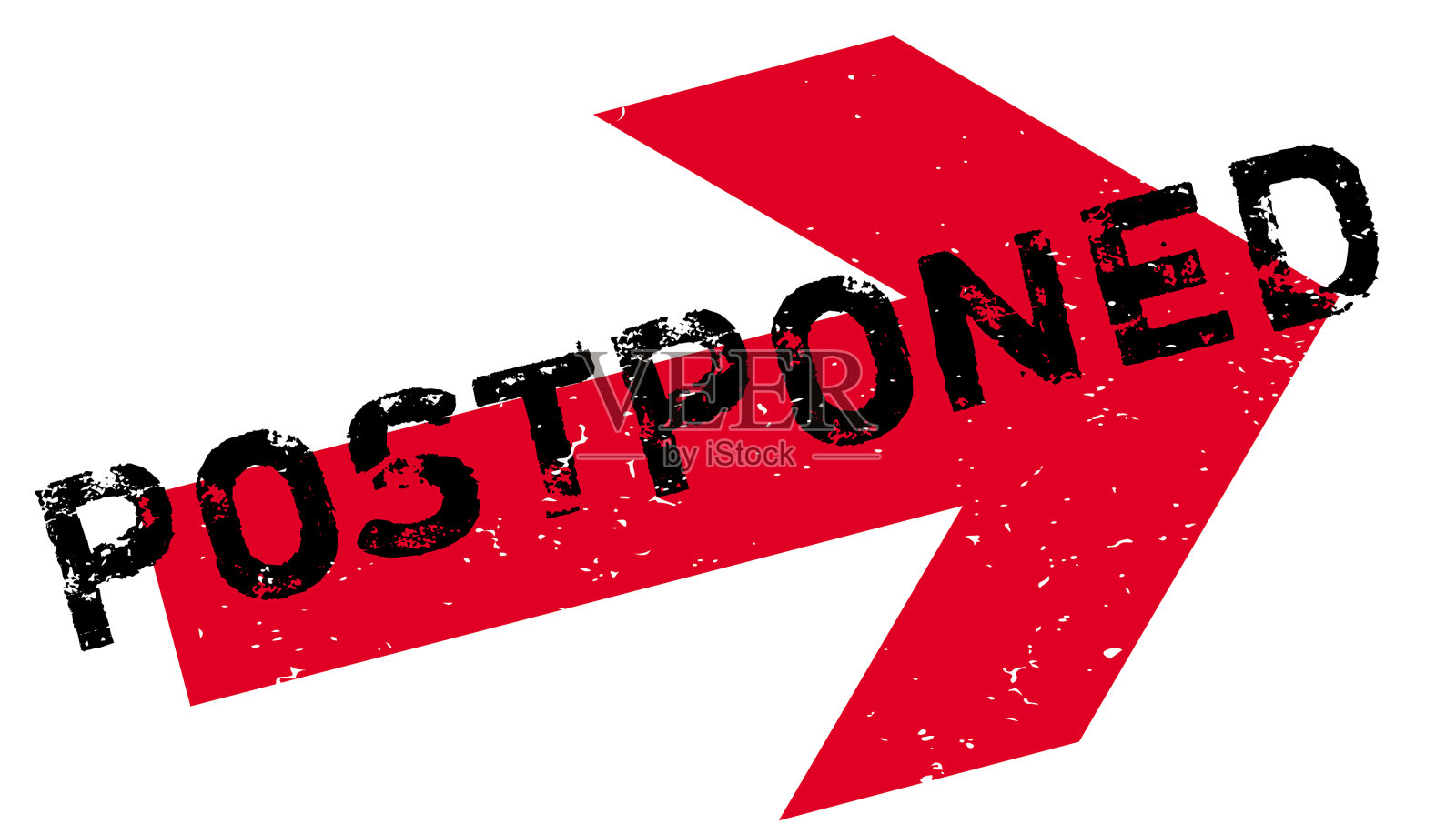 推迟了橡皮图章设计元素图片