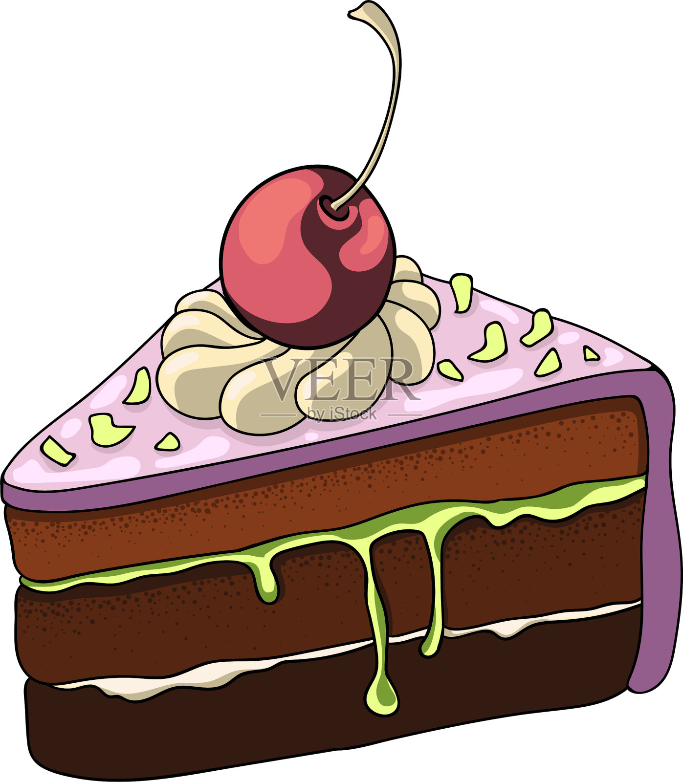 樱桃派设计元素图片