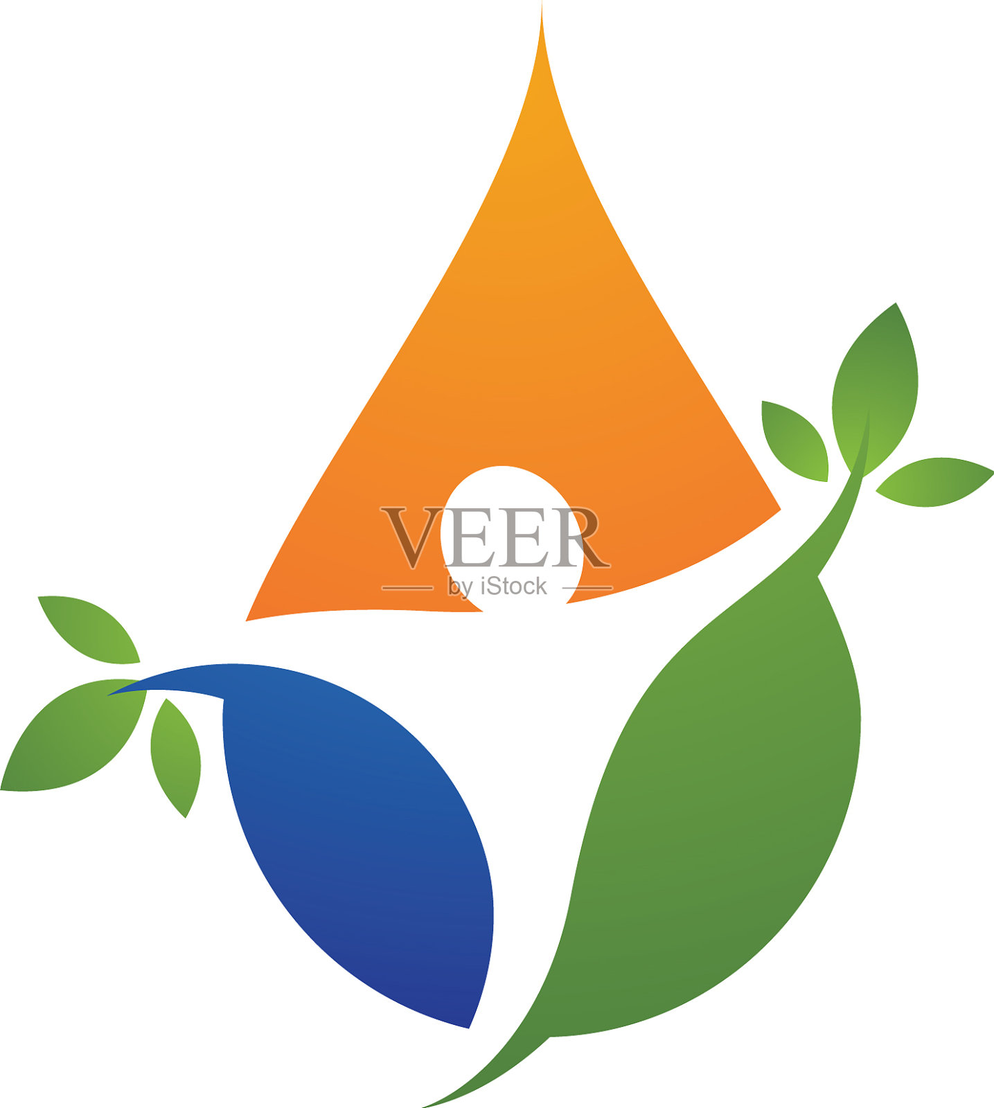 人性标志标志保健标志标志设计元素图片