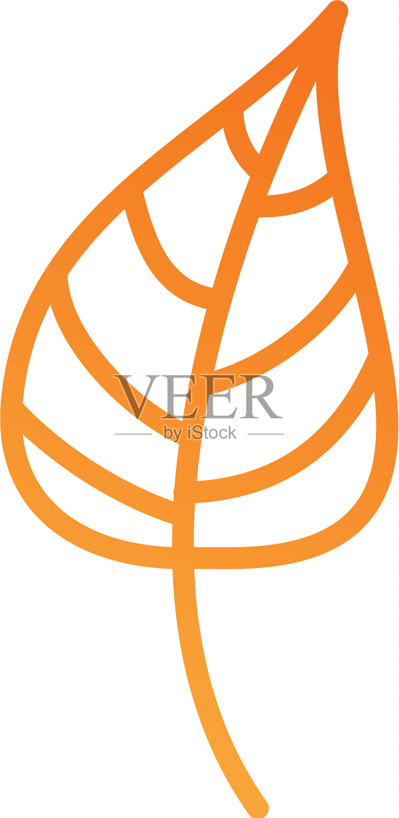 秋叶季节自然植物群设计元素图片