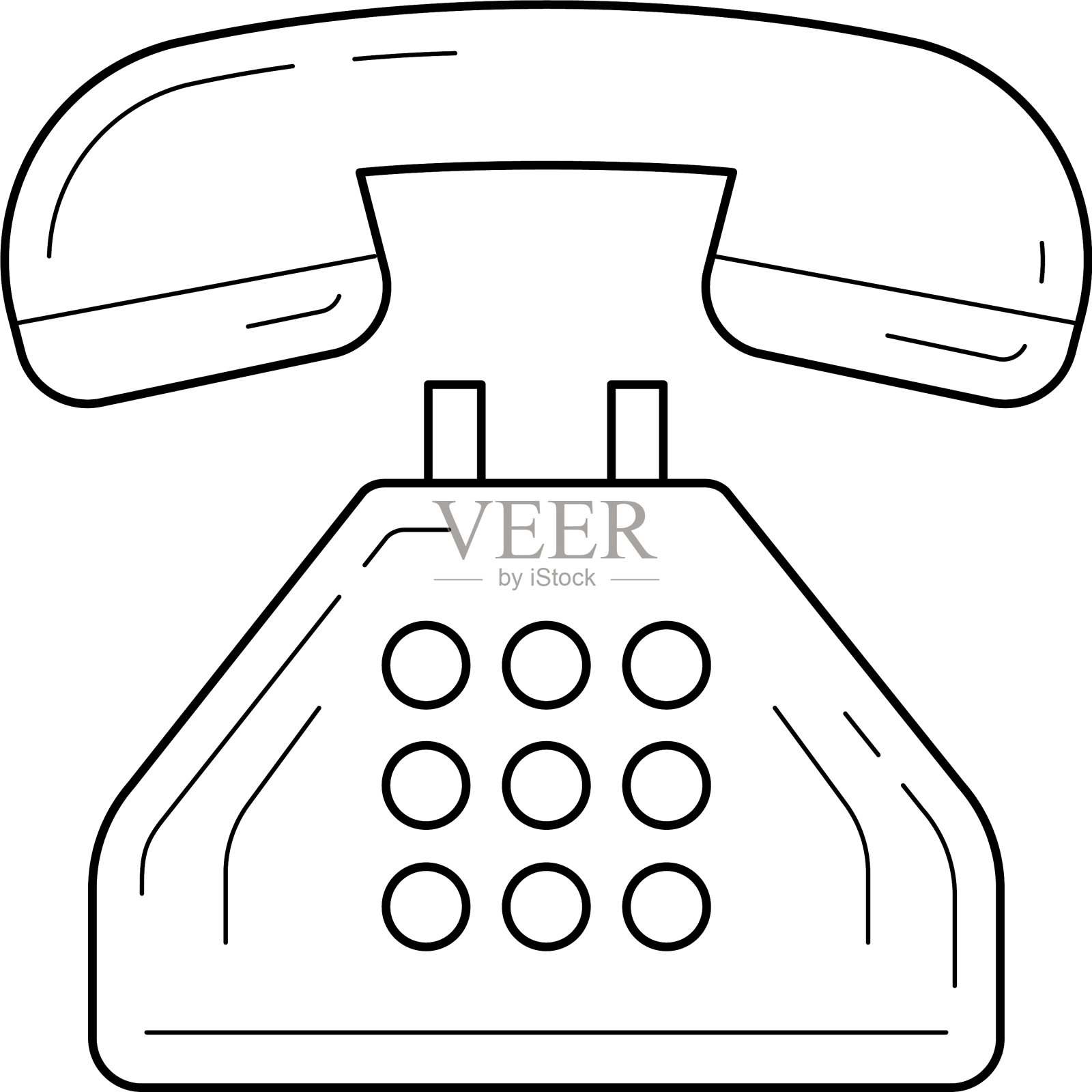 电话图标设计元素图片