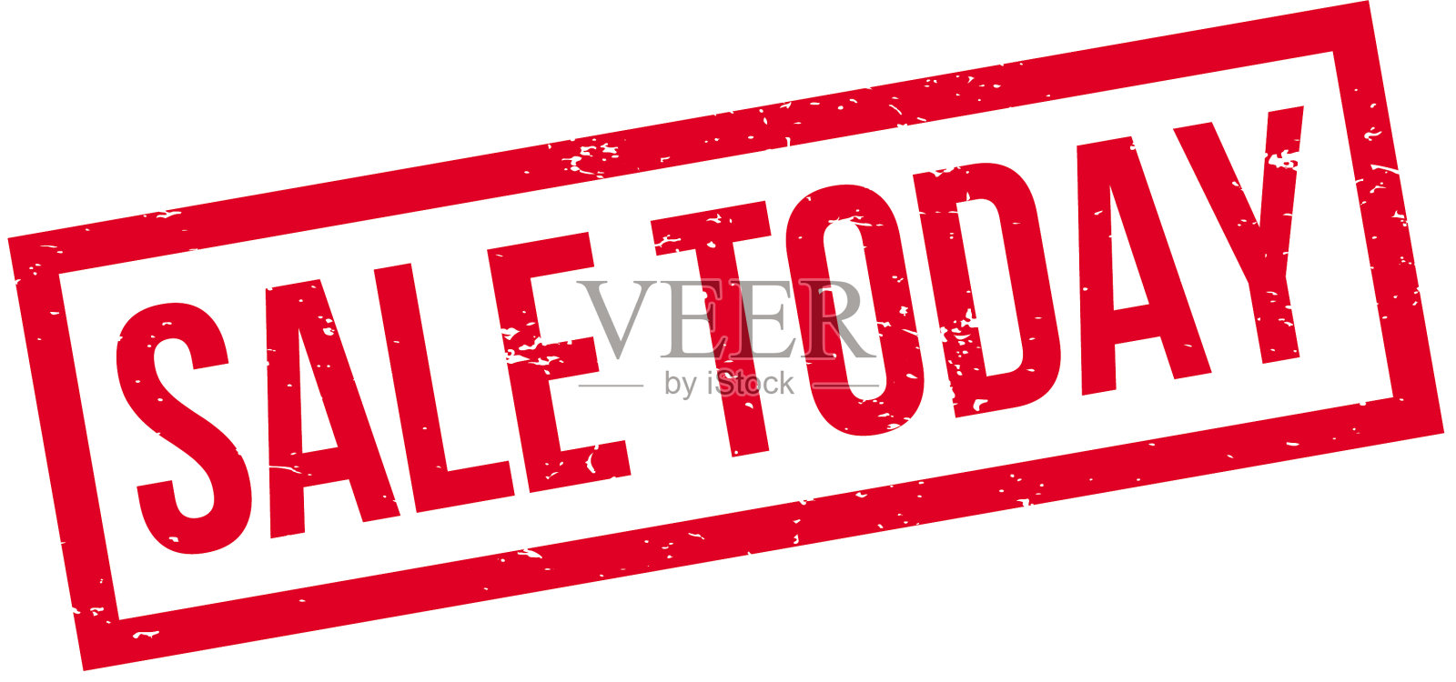 今日销售橡皮图章设计元素图片