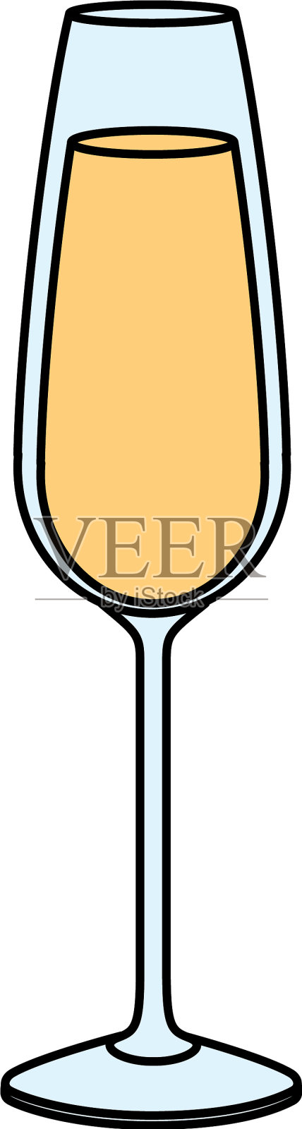 香槟杯喝庆祝饮料设计元素图片