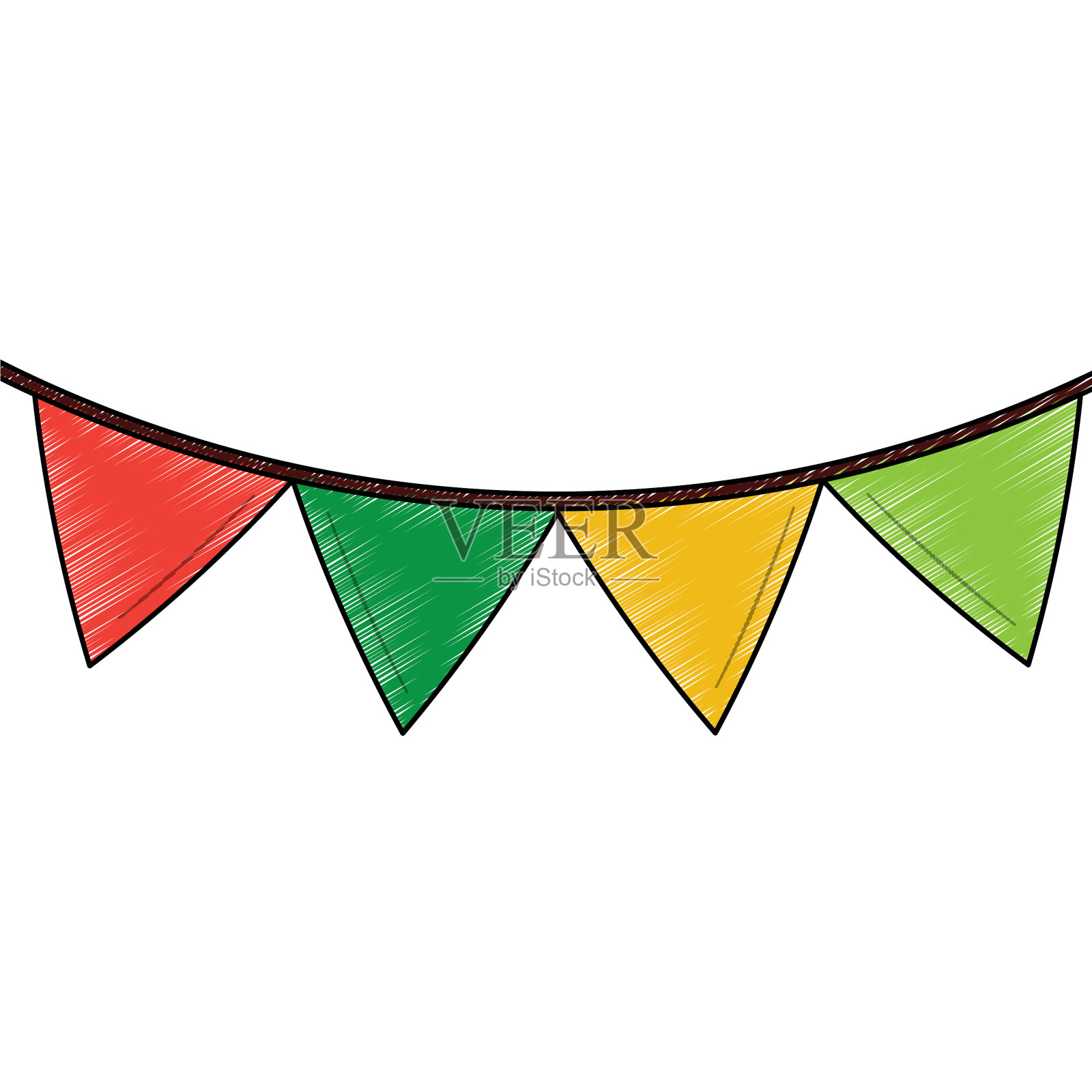 旗帜旗帜图标形象设计元素图片