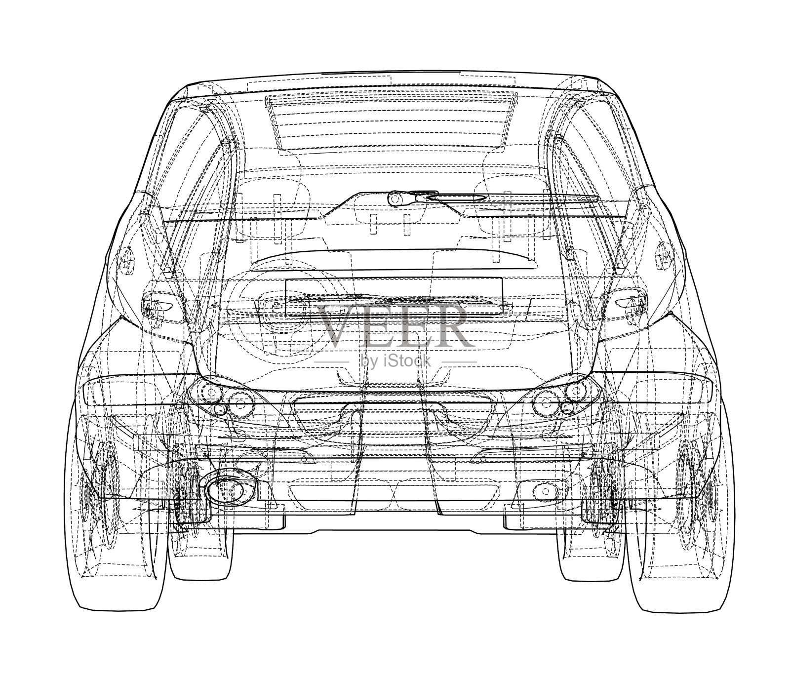 汽车草图设计元素图片