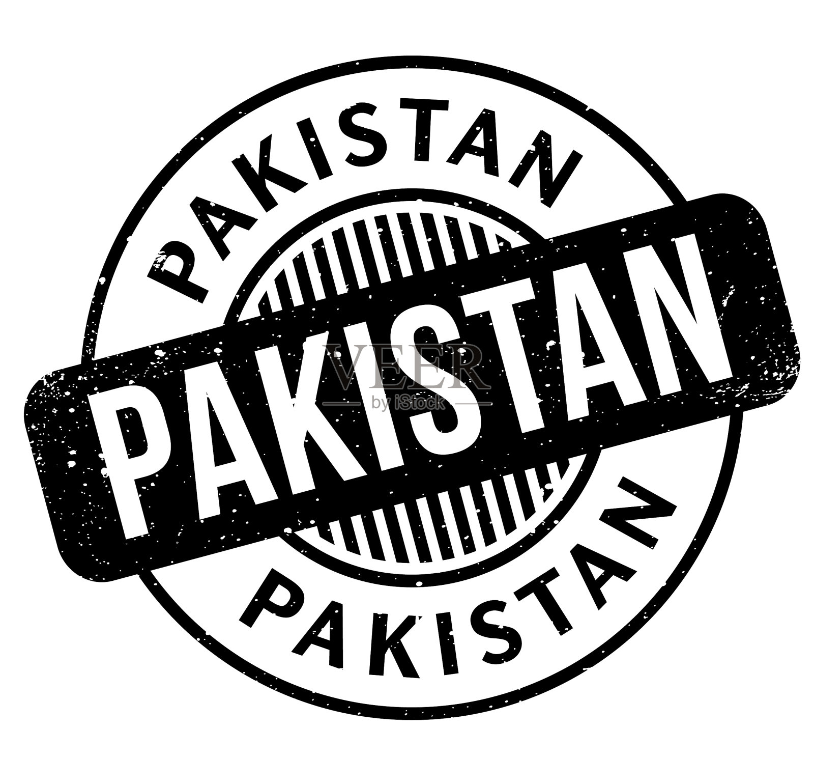 巴基斯坦橡皮图章设计元素图片