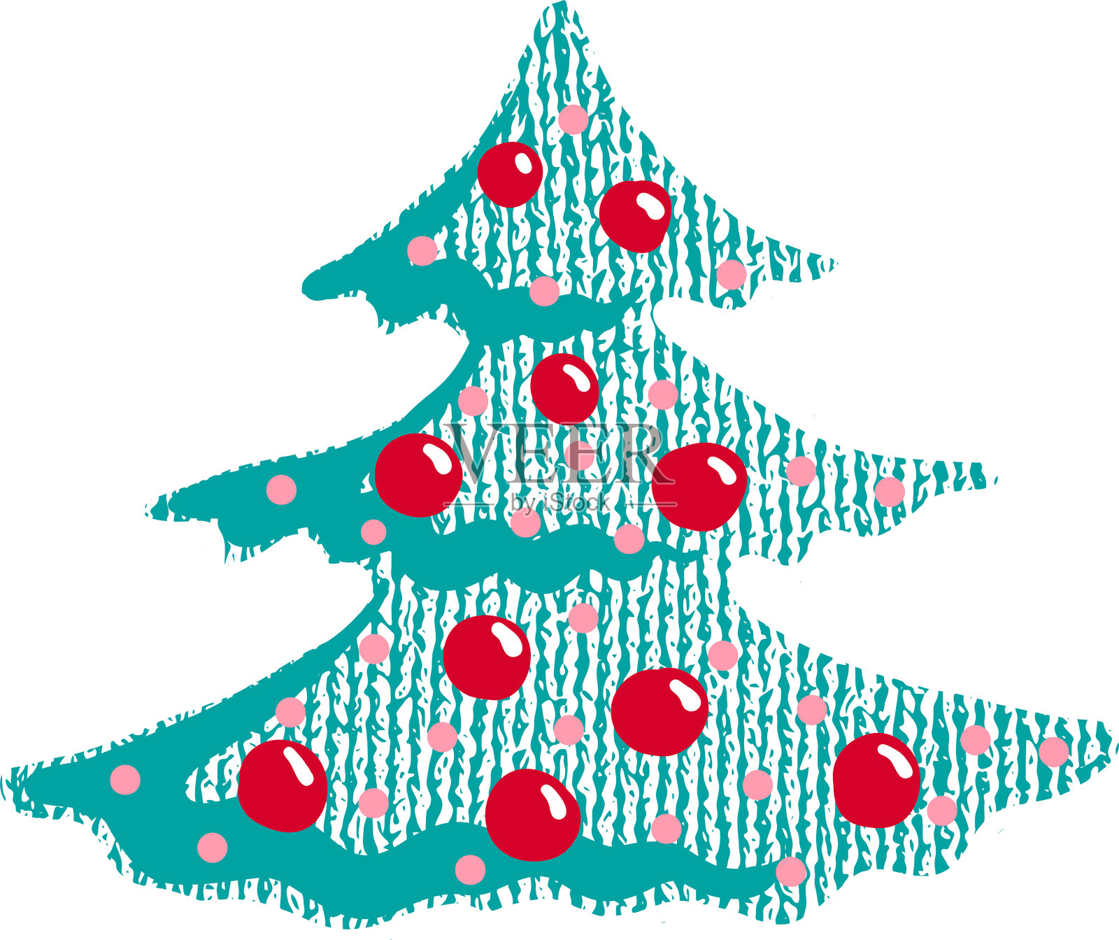 圣诞树图标设计元素图片