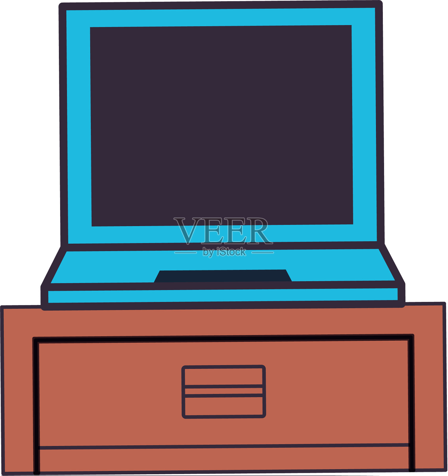 笔记本电脑图标图像设计元素图片