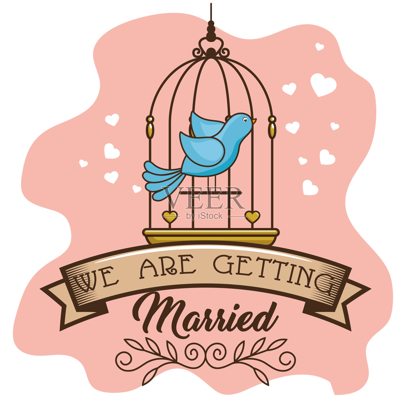 婚礼标志设计设计模板素材