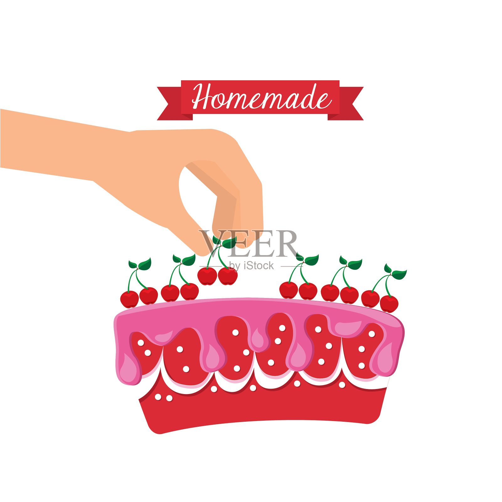 美味的蛋糕设计设计元素图片