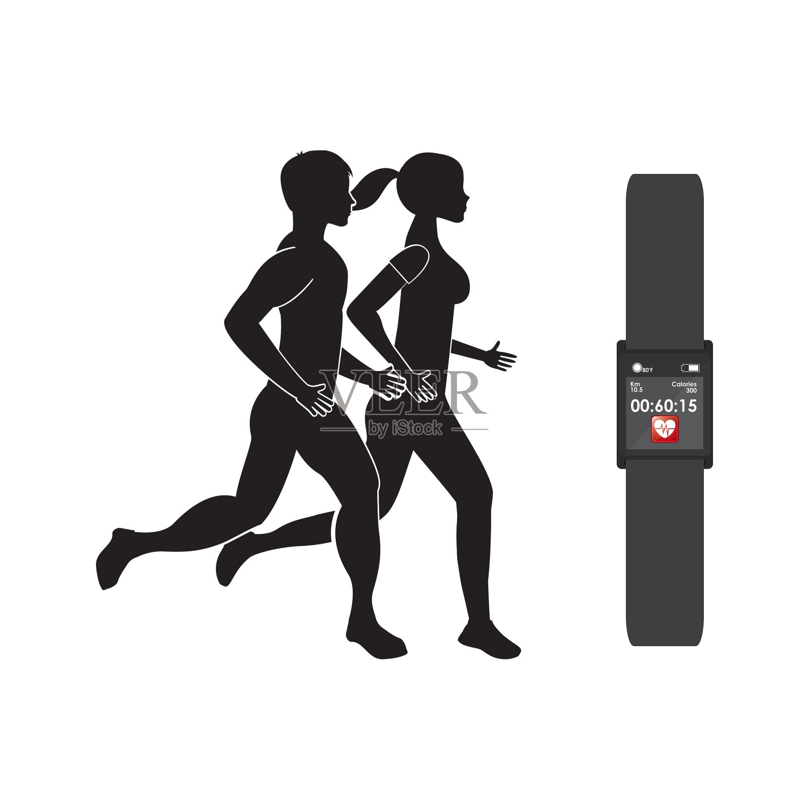 可穿戴技术设计设计元素图片