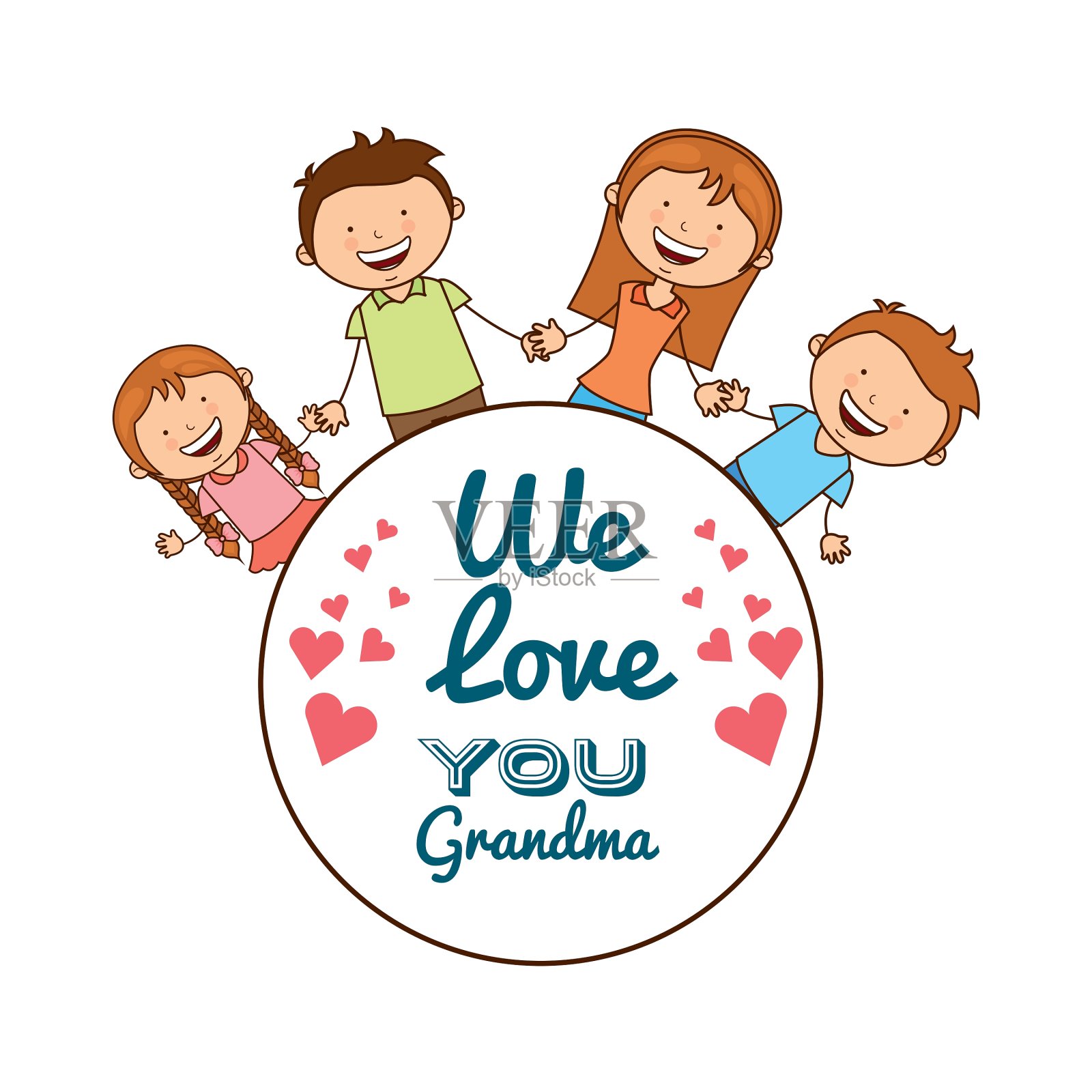 祖父母概念设计设计元素图片