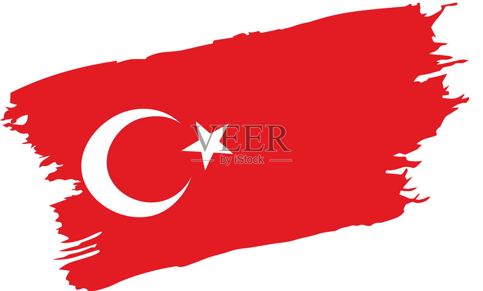 土耳其国旗设计元素图片