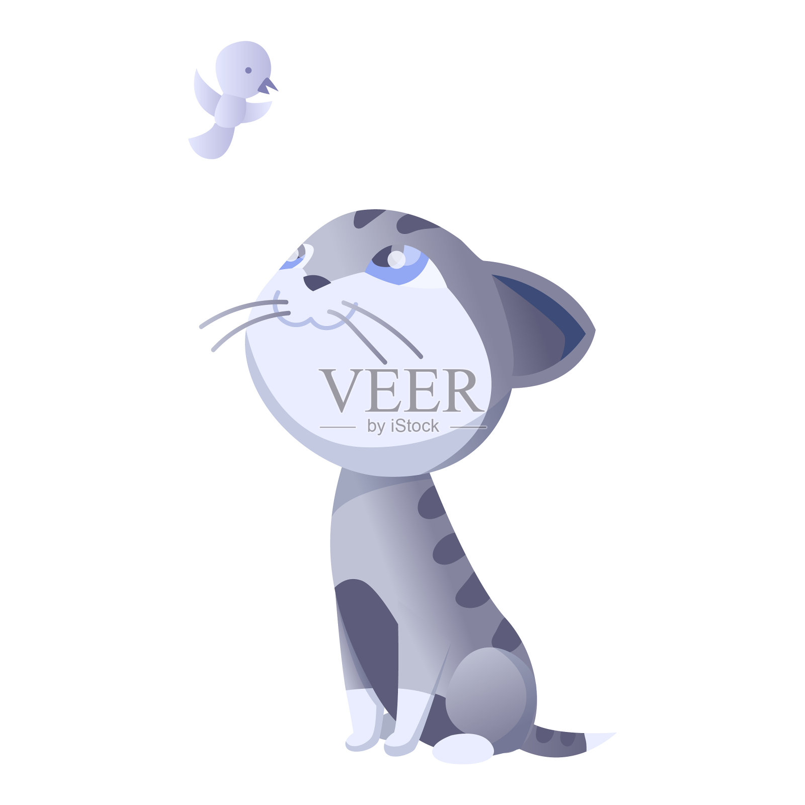 凯蒂家的家猫在设计元素图片