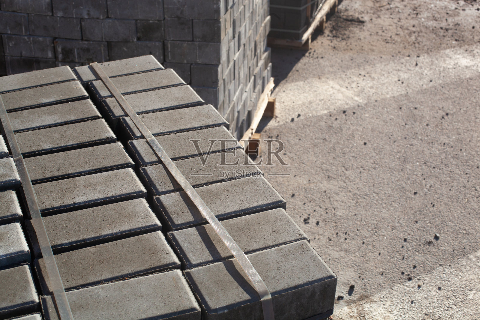 灰色石砖砌块地砖照片摄影图片