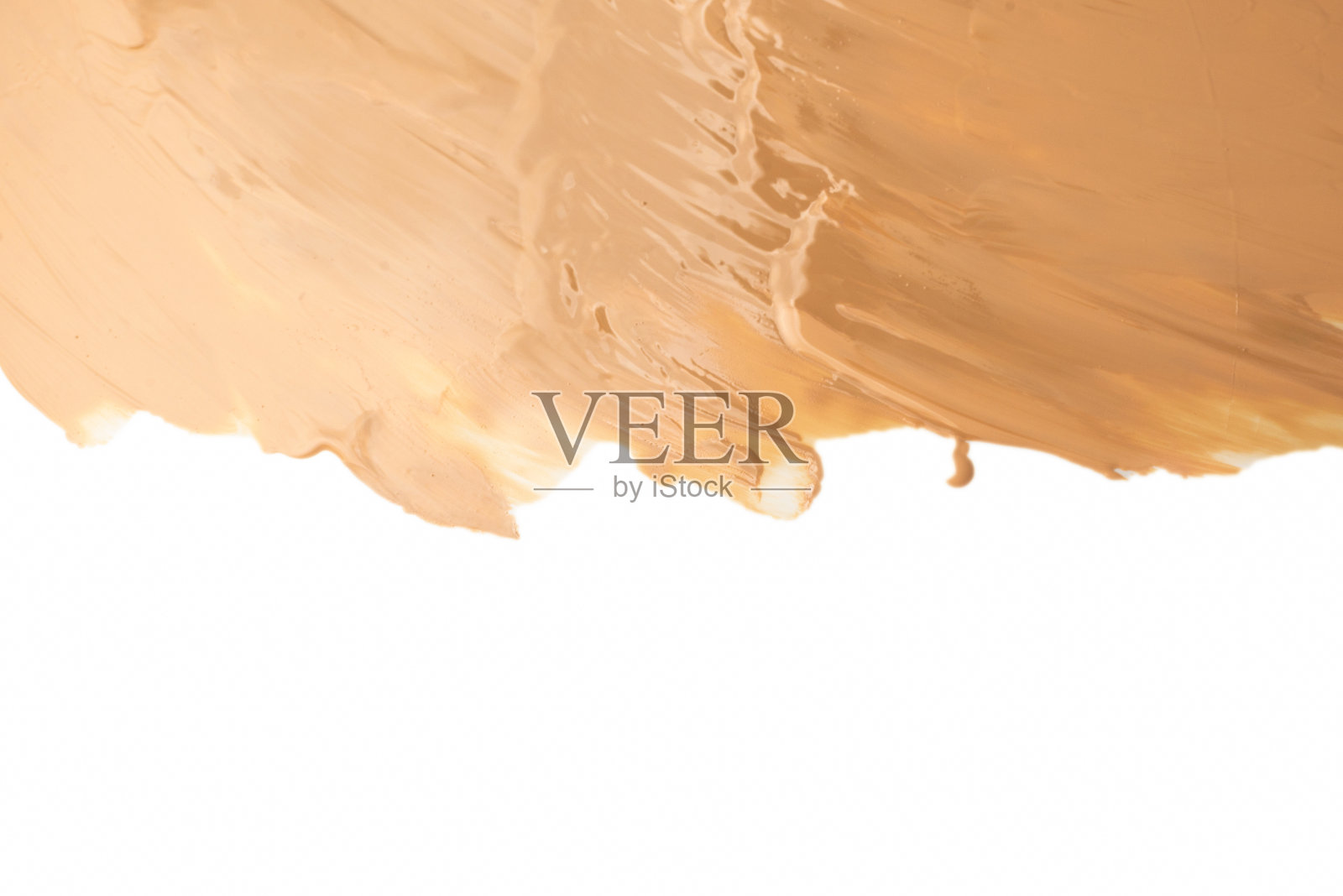 液体粉底质地。为女人化妆。照片摄影图片