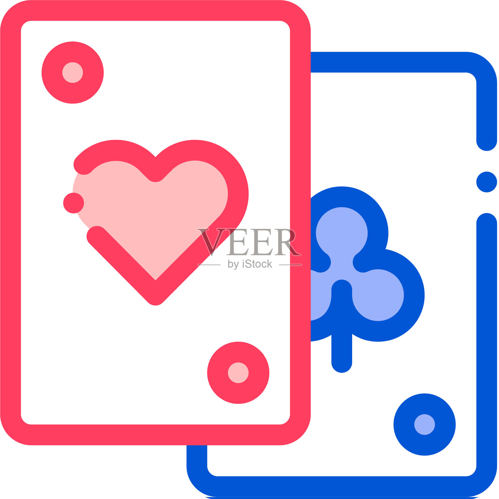 游戏元素卡细线标志图标设计元素图片