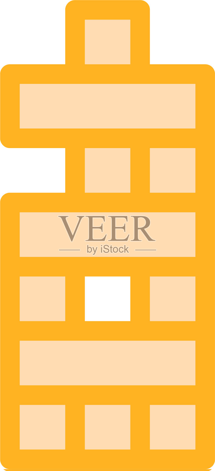 互动儿童游戏细线图标图标素材