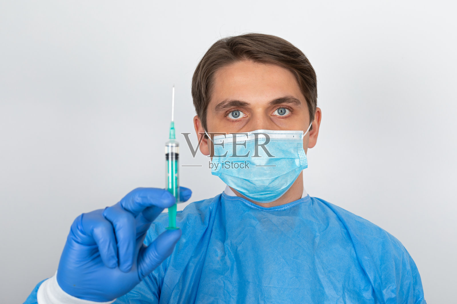 接种疫苗对covid-19照片摄影图片